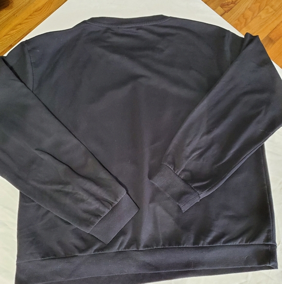 Keith Haring Heart Graphic Sweatshirt XL Black Unisex - Picture 3 of 6